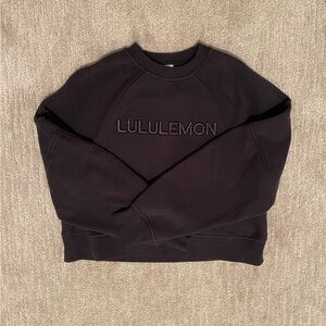 Lululemon Scuba Oversized Pullover Wordmark